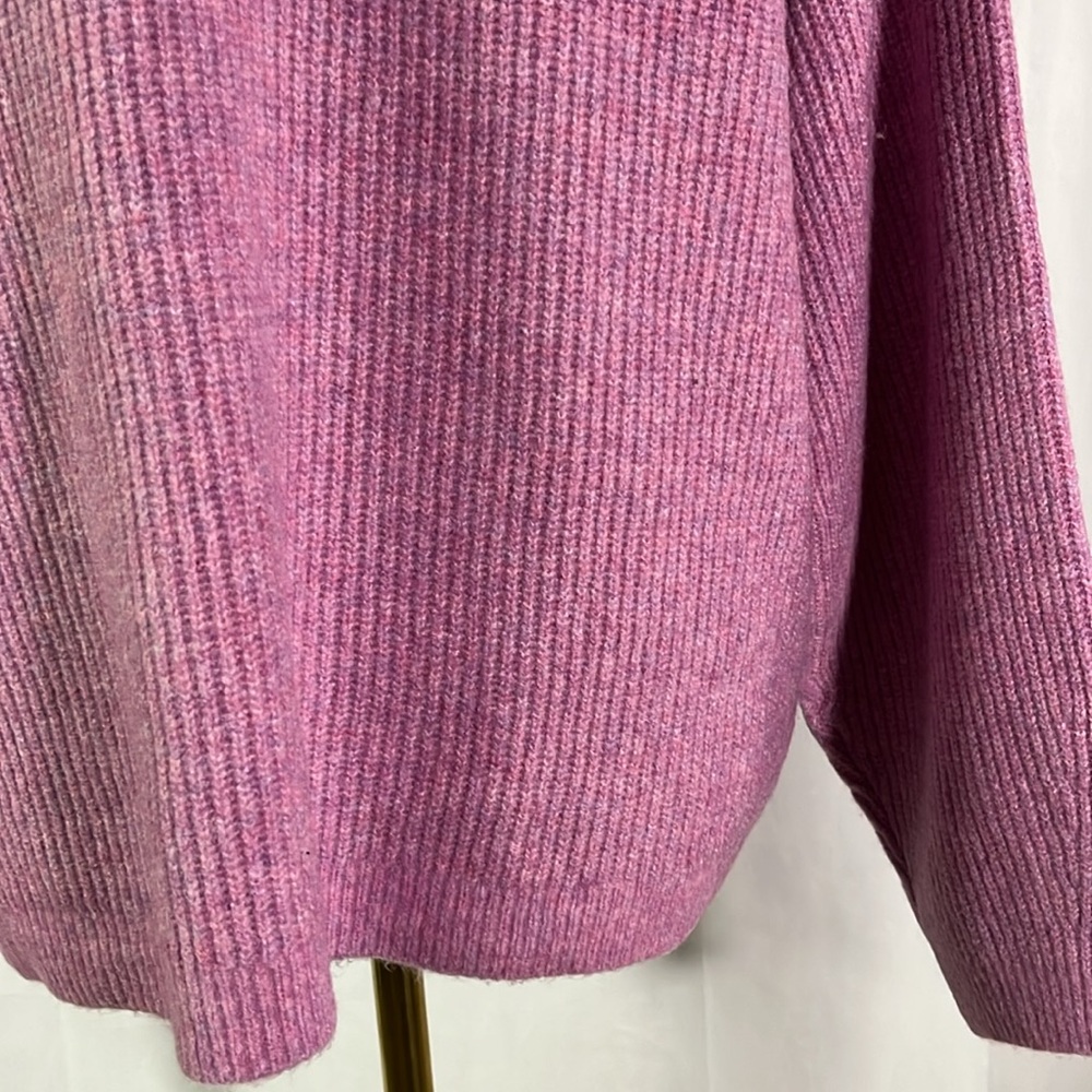 NWT A New Day Purple Embroiderd Ciao Ciao Long Sleeve Crewneck Sweater - Picture 14 of 16